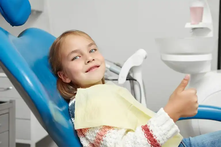 Treatment for child chipped tooth