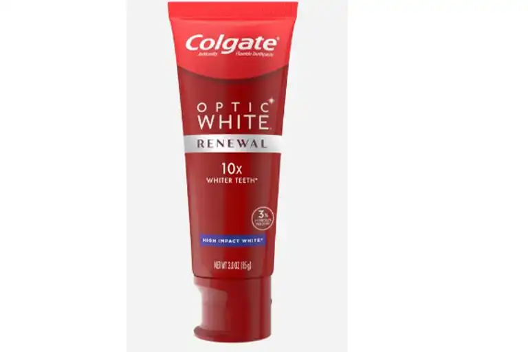 Colgate Optic White whitening toothpaste