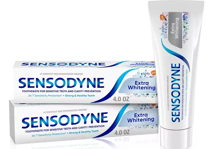 Sensodyne whitening toothpaste